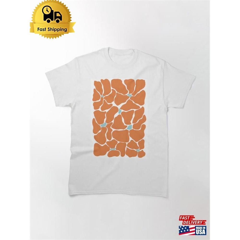 Orange Flowers Matisse Inspired Classic T-Shirt